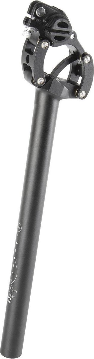 M-wave Zadelpen Vast Parallelogram 31,6 X 350 Mm Aluminium Bli