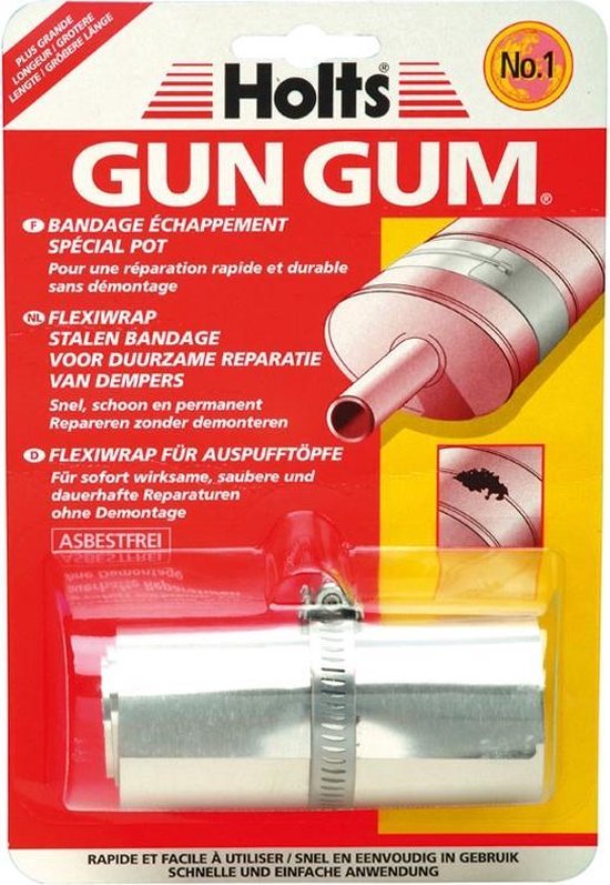 Holts 204416 Flexiwrap – Nastro Isolante E Bendaggio Per Silenziatori, Lunghezza 80cm, Larghezza 11,4cm