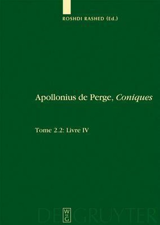 Apollonius De Perge, Coniques