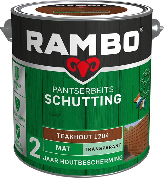 Rambo Pantserbeits Schutting Mat Transparant - Goede Dekking - Kleur  Behoudend -... | bol.com