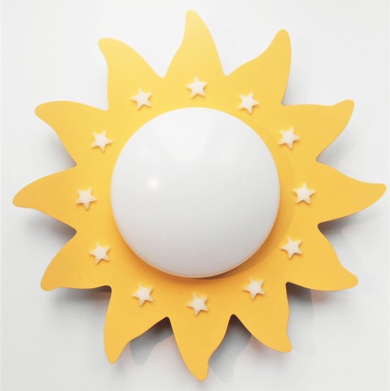 Funnylight kids baby en kinder lamp LED Du Soleil zon geel - Trendy  plafonniere voor... | bol.com