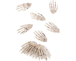 Vegaoo - Set van 12 skelethanden