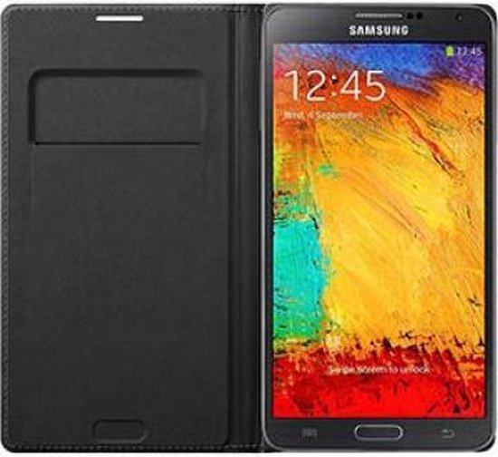 Portefeuille à Rabat Samsung Galaxy Note 3 Lite - Zwart | bol.com