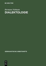 Germanistische Arbeitshefte- Dialektologie
