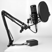 Mars Gaming MMICKIT microfoon Microfoon voor studio's Zwart