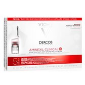 Vichy Dercos Aminexil Clinical 5 Anti-Haaruitval Vrouw - 21 ampullen