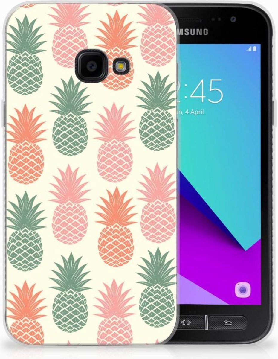 Samsung Galaxy Xcover 4 | Xcover 4s Siliconen Case Ananas