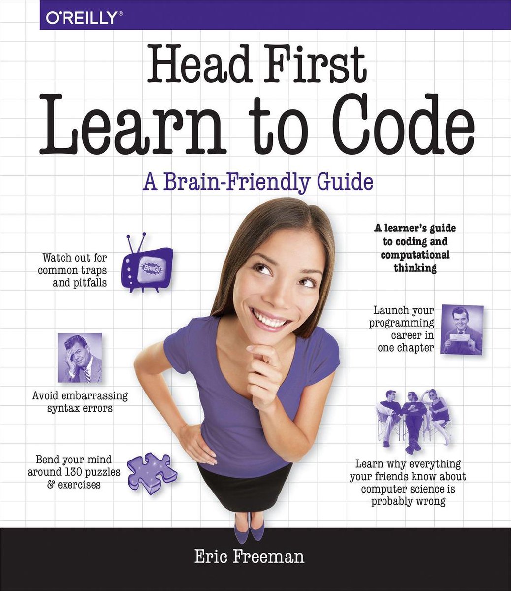 Omslag van Head First Learn to Code
