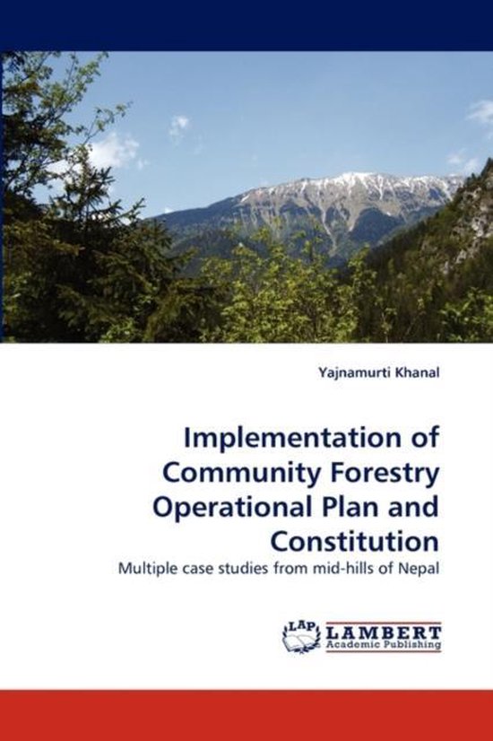Foto: Implementation of community forestry operational plan and constitution