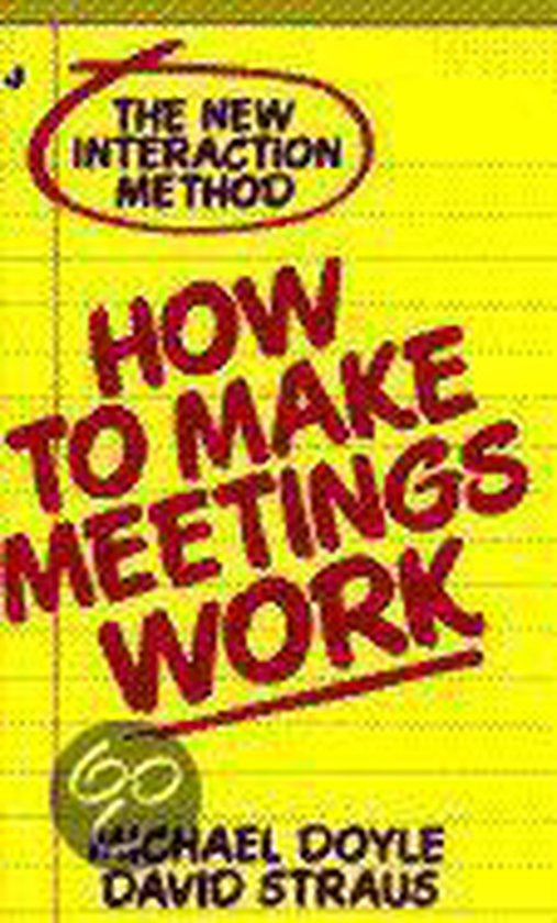 How to Make Meetings Work - cover