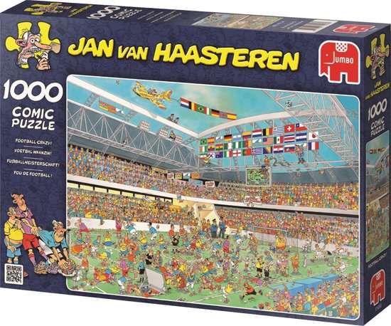 Jan van Haasteren Voetbal Waanzin! puzzel - 1000 stukjes | bol.com