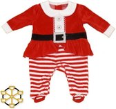 Kerstpakje babymeisje mt 3-6 mnd