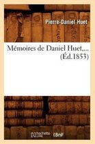 Omslag Memoires de Daniel Huet (Ed.1853)