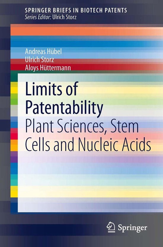 SpringerBriefs in Biotech Patents - Limits of Patentability - cover