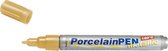 KREUL Metallic Parelwit Porseleinstift - Porcelain Pen Metallic 160 °C