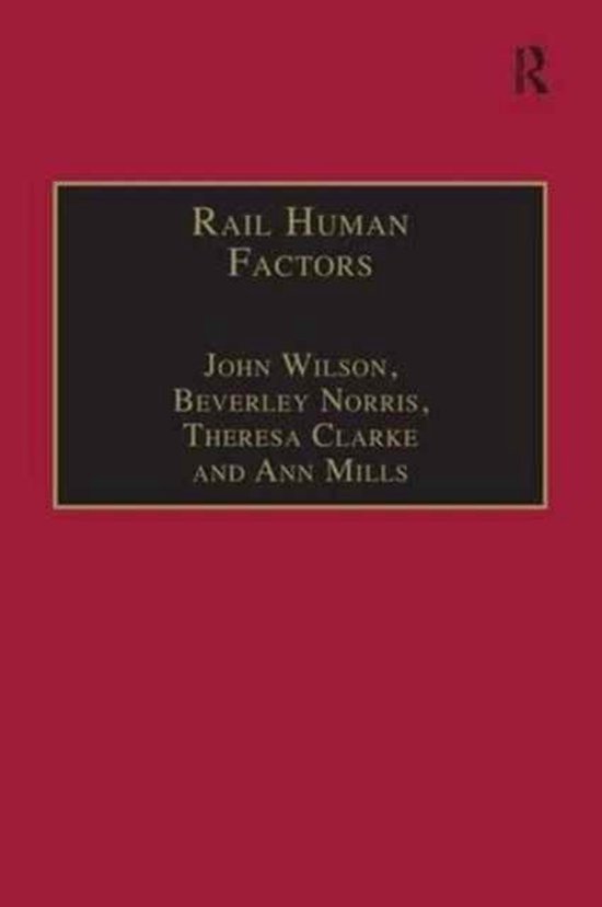 Rail Human Factors - cover