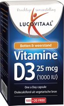 Lucovitaal Vitamine D3 25 microgram Voedingssupple