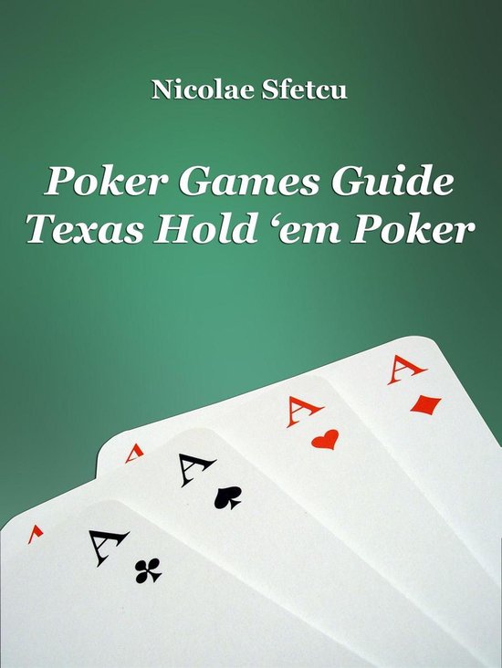 Poker Games Guide: Texas Hold 'em Poker - cover