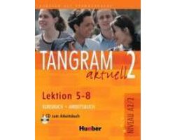 Tangram aktuell 2 - Lektion 5-8. Kursbuch und Arbeitsbuch mit CD zum Arbeitsbuch