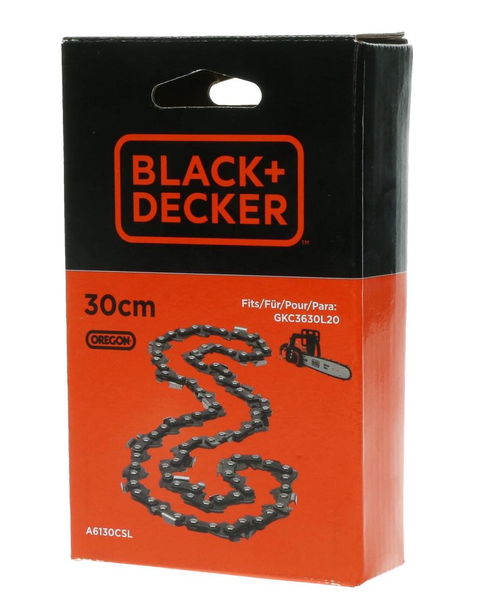 BLACK+DECKER A6130CSL-XJ ketting voor kettingzaag GKC3630L20 - 30cm - chroom