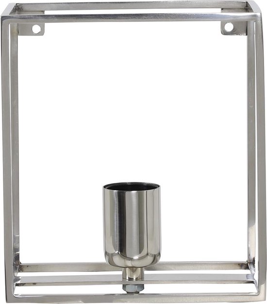 Light & Living Marley Wandlamp Nikkel 18x13x20cm