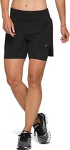 ASICS Road 2in1 5'' Short Dames - Sportbroeken - zwart - maat XS