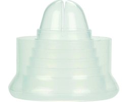 CalExotics Witte siliconen penispomp sleeve