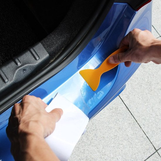 Auto Kofferbak Bescherming Plaat Sticker Voor Fiat 500 500C 2012