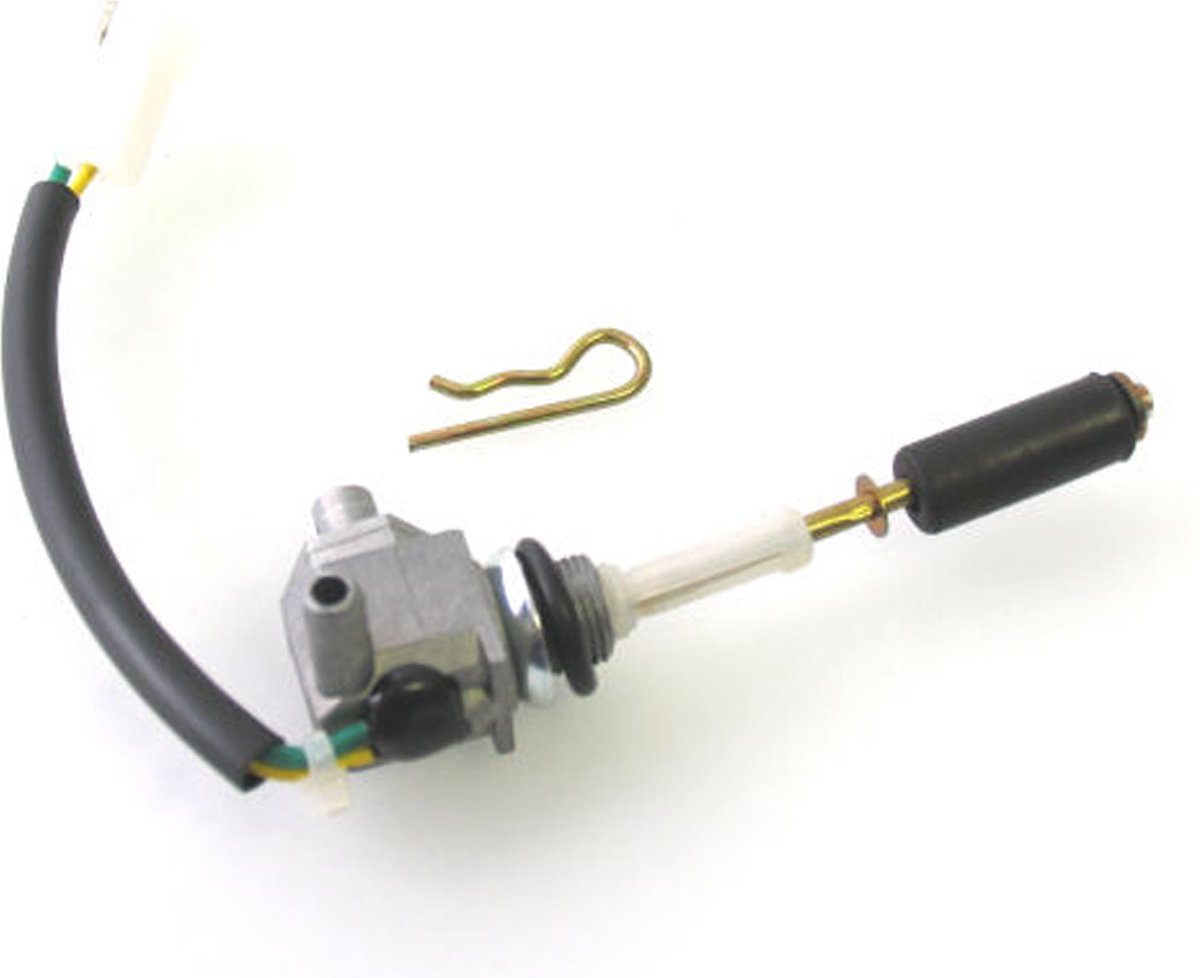 Robinet Manuel Essence Avec Levier - Compatible Peugeot, Speedake, Zenith, Buxy | Pièce Réparation Carburateur