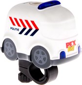 Fietsbel met sirene en zwaailichten PexKids "politieauto Finn"