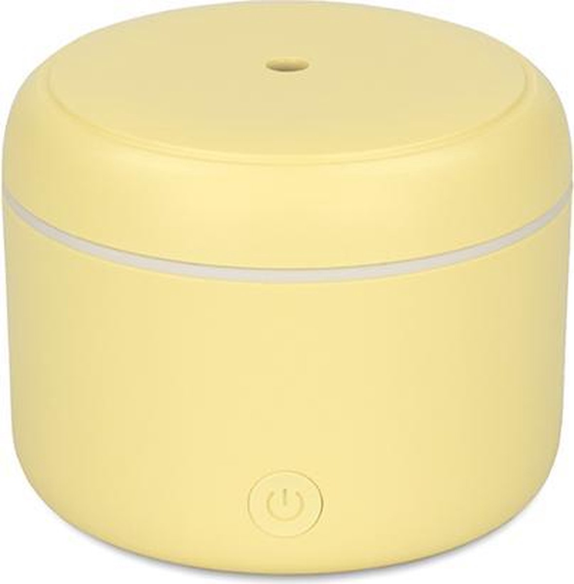 Turbionaire Puck Lemon Aroma diffuser - Luchtbevochtiger - verdamper - led verlichtigng met meerdere kleuren voor extra sfeer -Ultrasone geurverspreider - Europees febrikaat