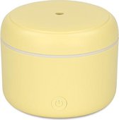 Turbionaire Puck Lemon Aroma diffuser - Luchtbevochtiger - verdamper - led verlichtigng met meerdere kleuren voor extra sfeer -Ultrasone geurverspreider - Europees febrikaat