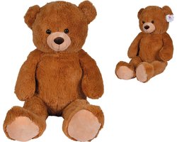 Nicotoy Beer - 82 cm  - Pluche - Bruin - Alle leeftijden - Knuffel