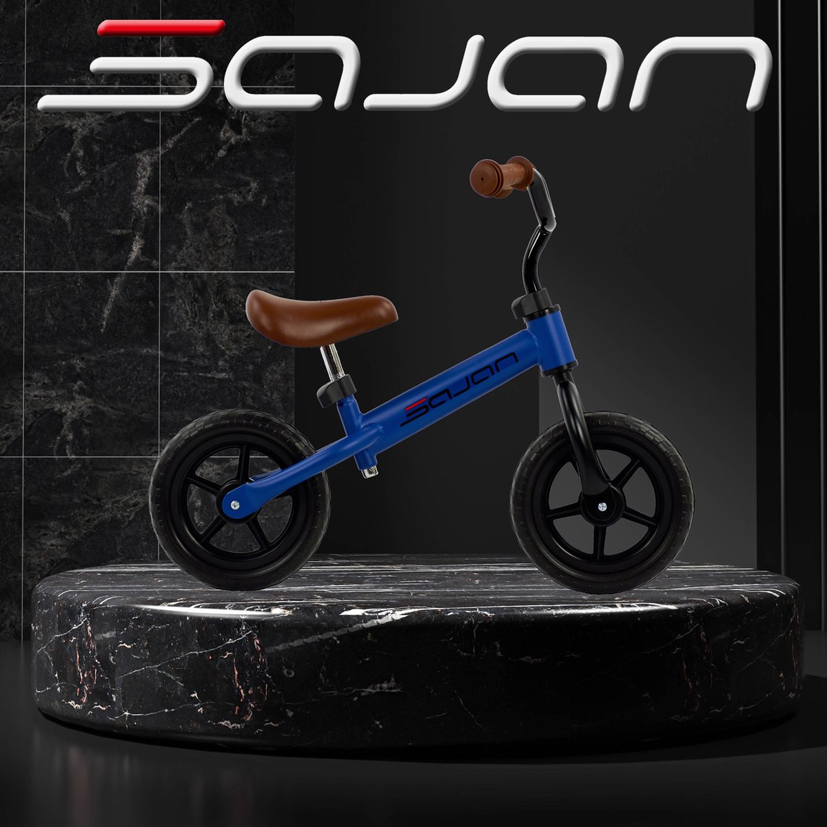 Sajan Loopfiets - Blauw — afbeelding 4