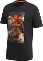 adidas Originals Camo Tongue Tee T-shirt Mannen Zwarte Heer