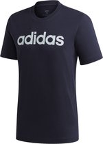adidas Performance E Lin Tee T-shirt Mannen Blauwe Xs