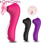 vibrator - clitoris - trillen - zuigen - usb - oplaadbaar - 10 standen - roze - klein - krachtig