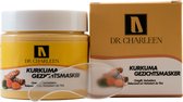 Dr. Charleen Kurkuma Klei Gezichtsmasker, 120g incl. lepeltje | Turmeric Clay Face Mask | Geschikt voor alle huidtypen | Kleimasker | Clay Mask