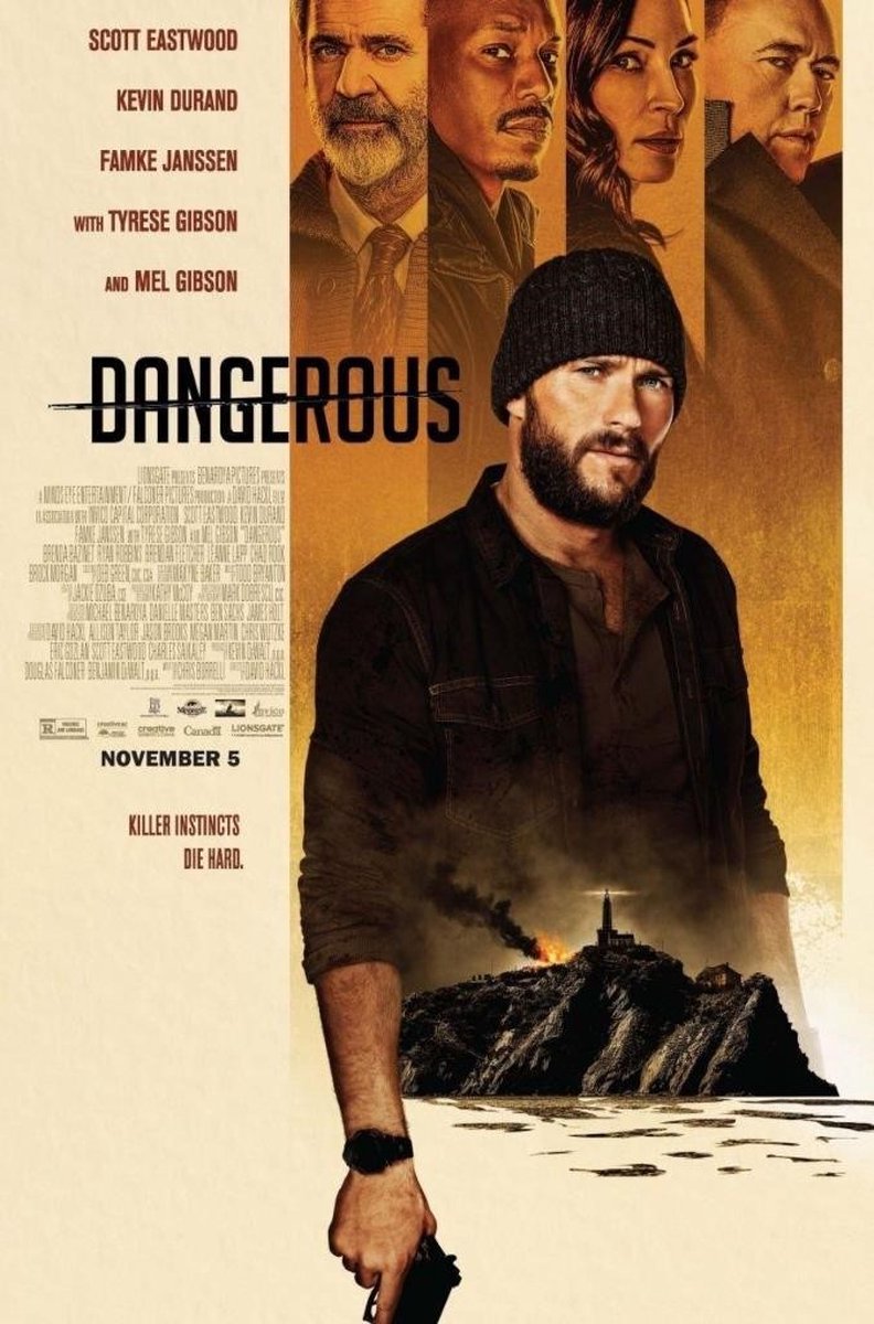 Dangerous film DVD - Actiefilm met Scott Eastwood en Mel Gibson | bol