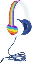 Bol.com Studio 100 Koptelefoon K3 Regenboog Junior 85 Db Wit/blauw aanbieding