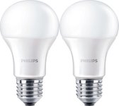 Philips CorePro LED E27 - 10W (75W) - Koel Wit Licht - Niet Dimbaar - 2 stuks
