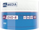 My Media DVD-R matzilver 50PK Wrap spindle