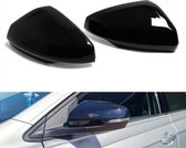 Set hoogglans zwarte spiegelkappen voor Volkswagen Polo MK6 (AW) & GTI