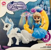 Unicorn met prinses op de koets | Princess carriage - Unicorn