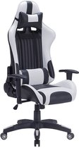 GTRacer - E-Sports - Game stoel - Ergonomisch - Bureaustoel - Verstelbaar - Racing - Gaming Chair - Wit