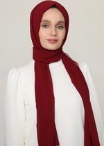 Hoofddoek Chiffon Lip Stick – Hijab – Sjaal - Hoofddeksel– Islam – Moslima