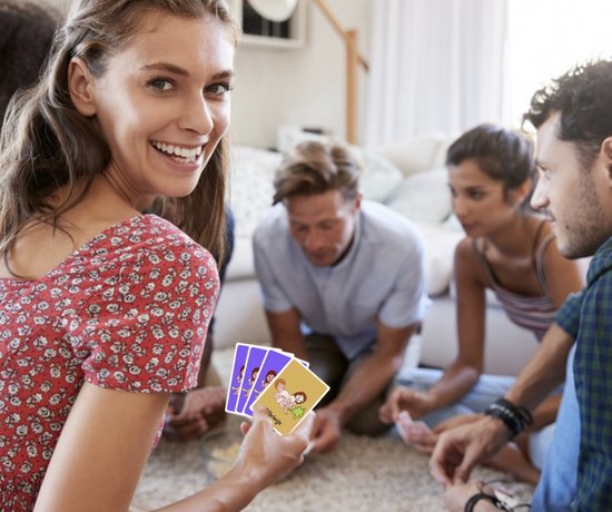 Thumbnail van een extra afbeelding van het spel Kwartetje - Gezelschapsspel - Erotisch Spel - Seks Kwartet - Speelkaarten