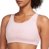 Nike Dri-Fit Swoosh Sportbeha - Maat S - Vrouwen - roze