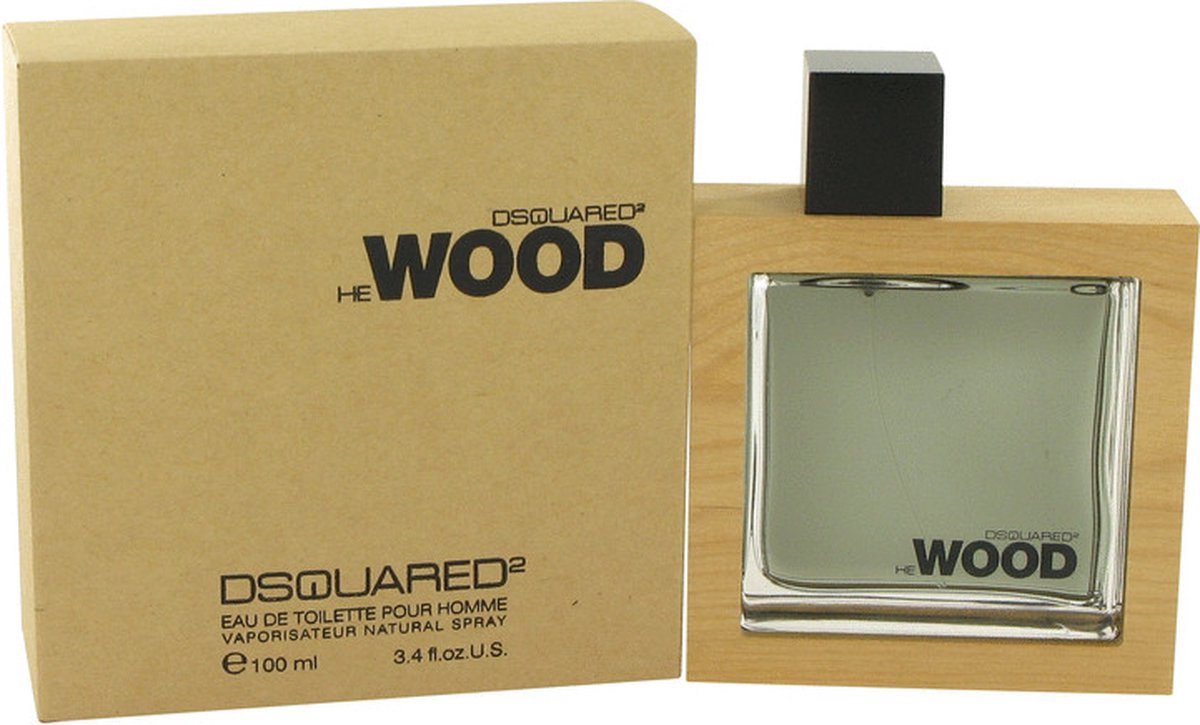 DSQUARED² Wood 100 ml - Eau De Toilette - Herenparfum | bol.com