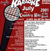 Karaoke Country Hits Juli 2001